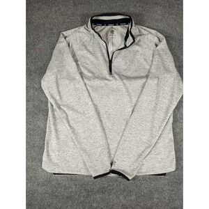 Men's Running Pullover Tracksuit 1/4zip Jacket Champion Light Gray Sports Casual